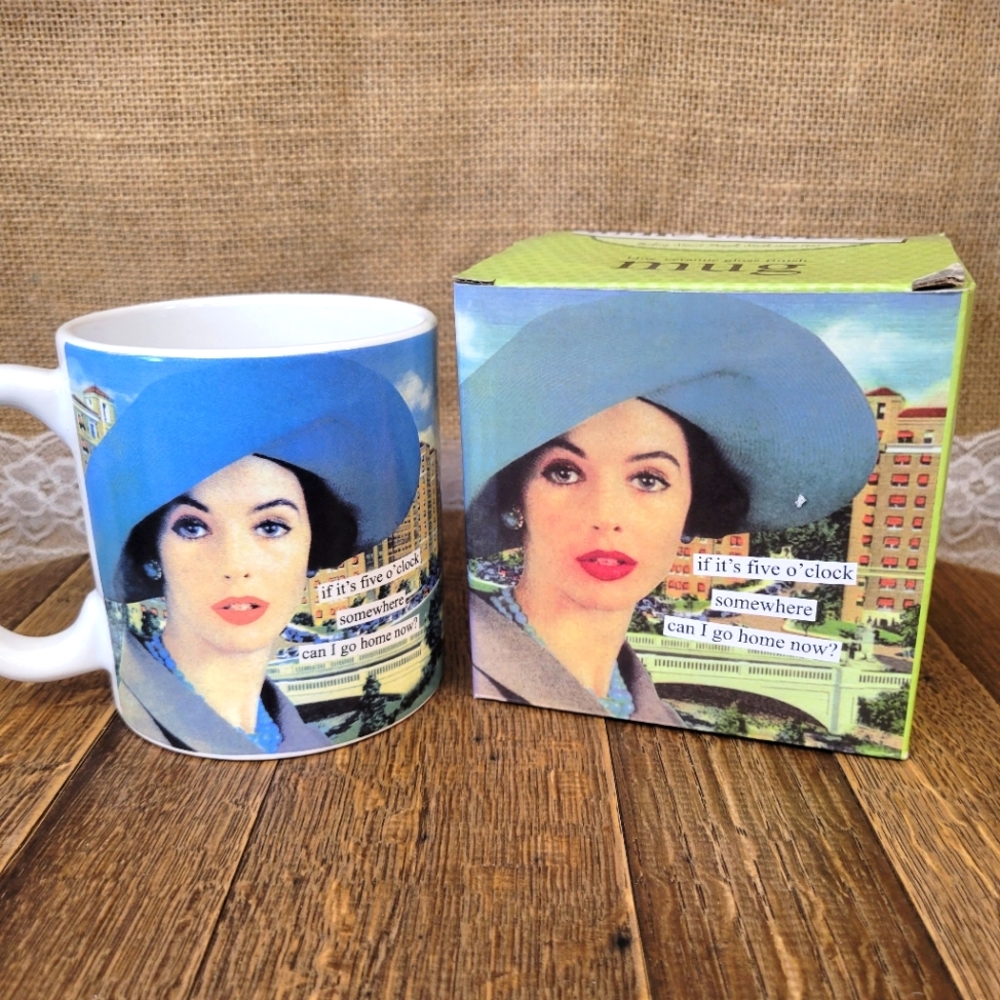 NWT Anne Taintor Coffee Mug in Box
